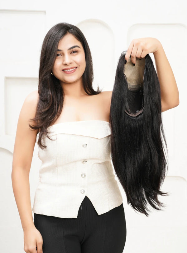 Full Head Silk Base Wig