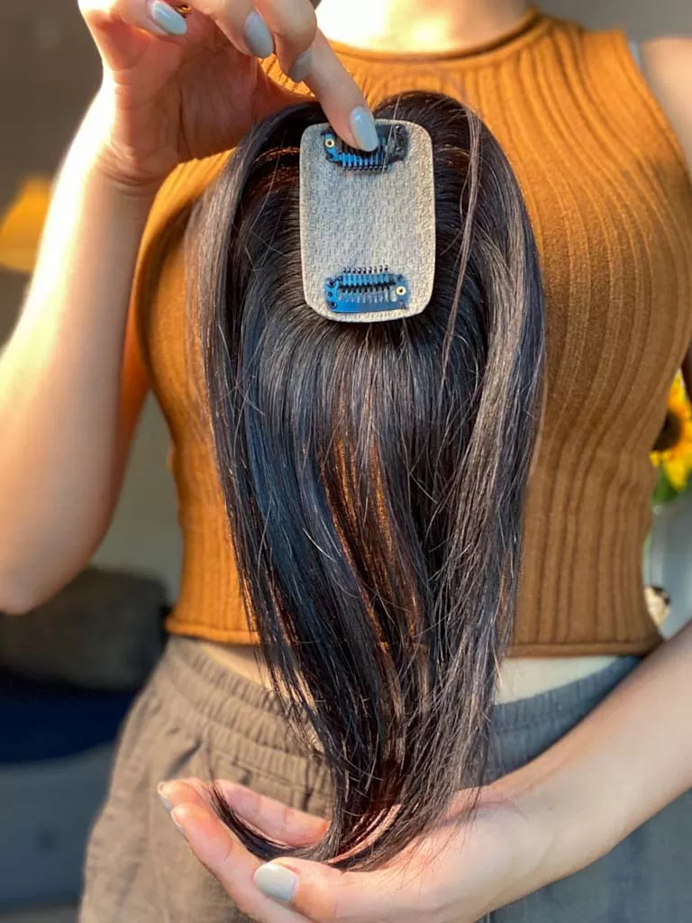 Mini Scalp Topper Silk Base Hair Topper