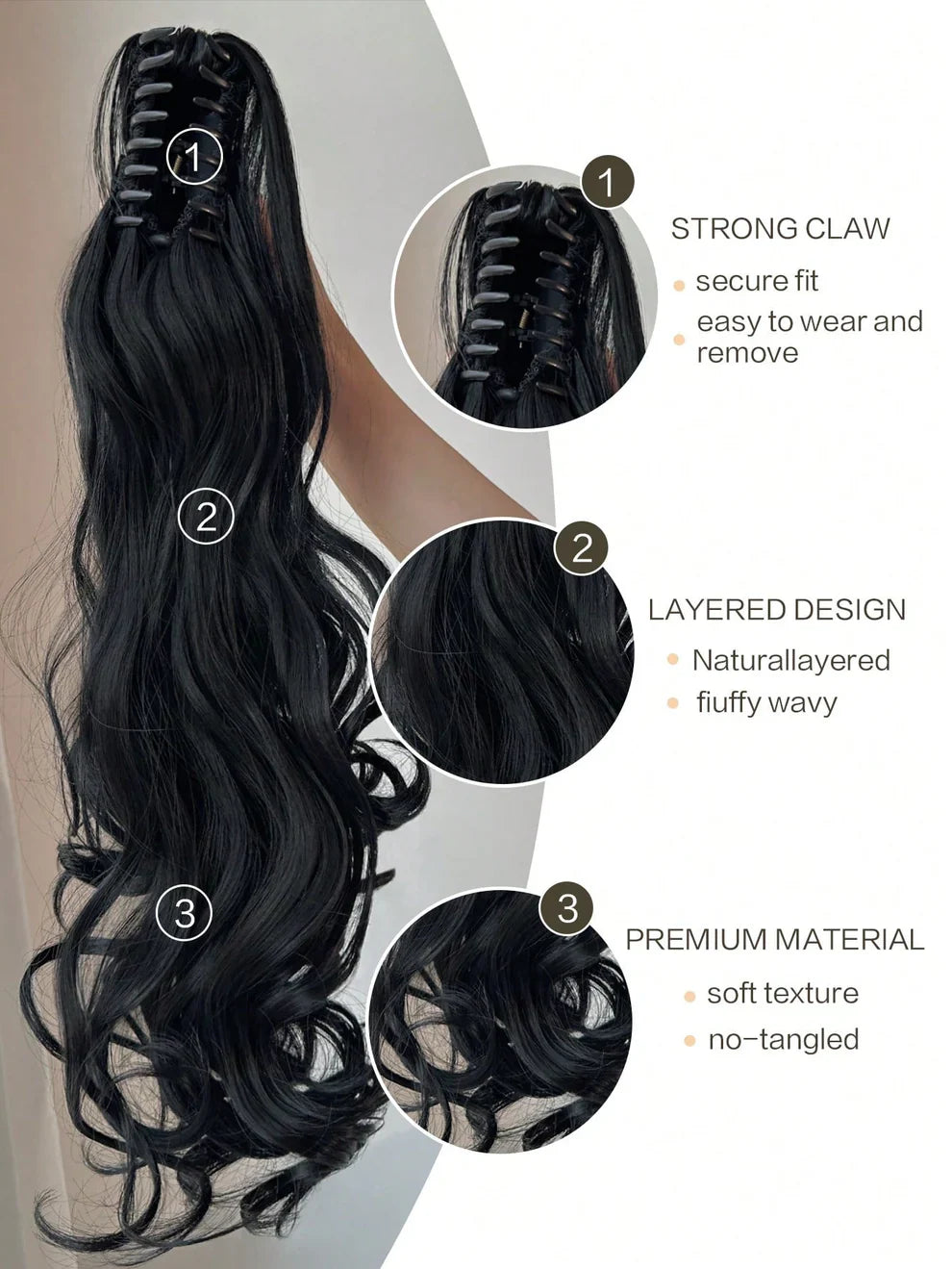 Catcher Ponytail Extension